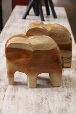 Teak elephant