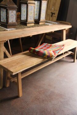 Teak Emma bench 240cm