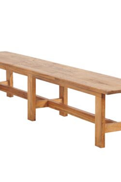 Bench mindi wood