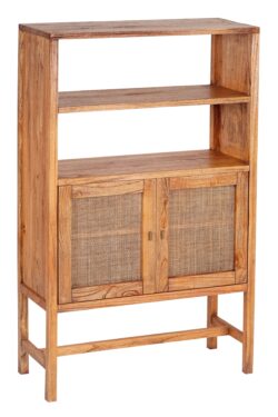 Cabinet with webbing