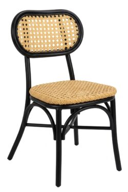 ALUMINIUM CHAIR BLACK